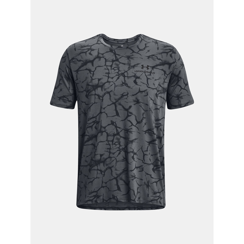 Under Armour Tričko UA Rush Energy Print SS-GRY - Pánské