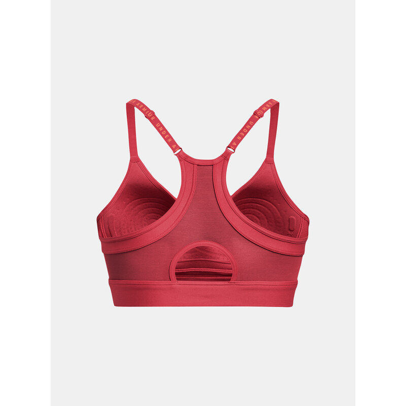 Under Armour Podprsenka Infinity Covered Low-RED - Dámské