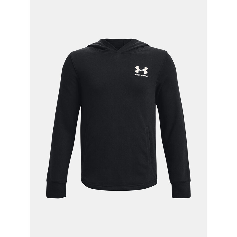 Under Armour Mikina UA Rival Terry Hoodie-BLK - Kluci