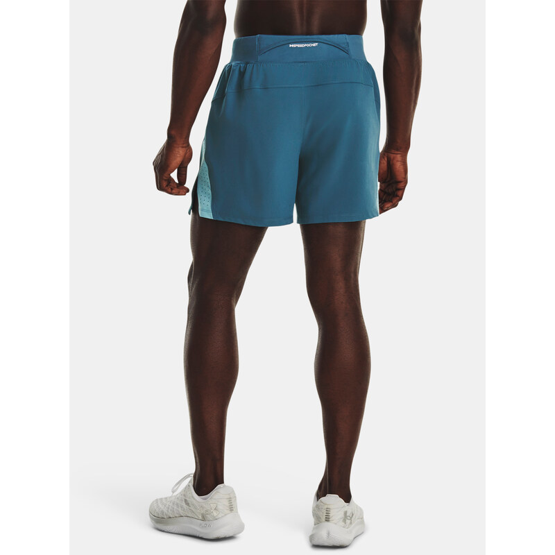 Under Armour Kraťasy LAUNCH ELITE 5'' SHORT-BLU - Pánské