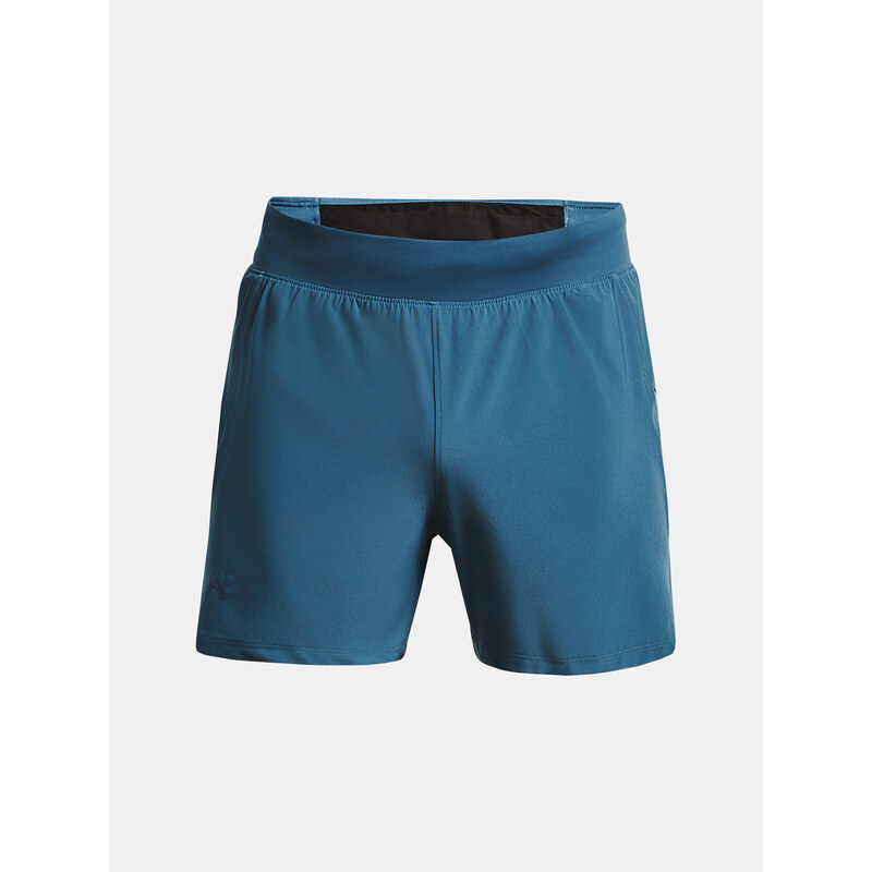 Under Armour Kraťasy LAUNCH ELITE 5'' SHORT-BLU - Pánské