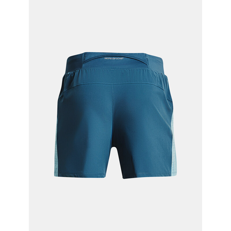 Under Armour Kraťasy LAUNCH ELITE 5'' SHORT-BLU - Pánské