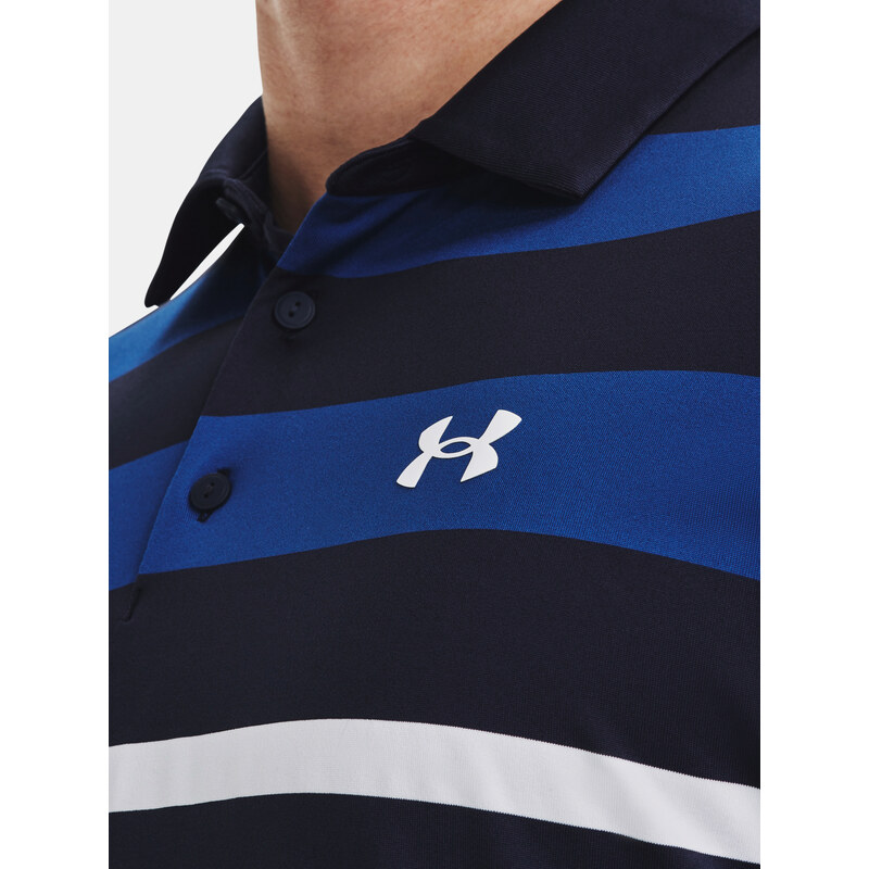 Under Armour Tričko UA Playoff 3.0 Stripe Polo-NVY - Pánské