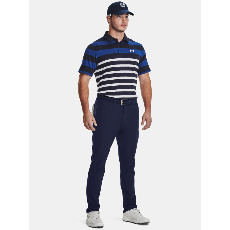 Under Armour Tričko UA Playoff 3.0 Stripe Polo-NVY - Pánské