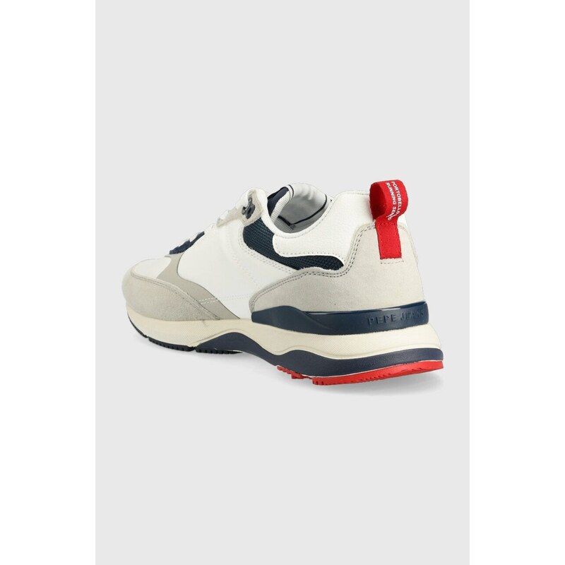 Sneakers boty Pepe Jeans LONDON PRO bílá barva, PMS30938