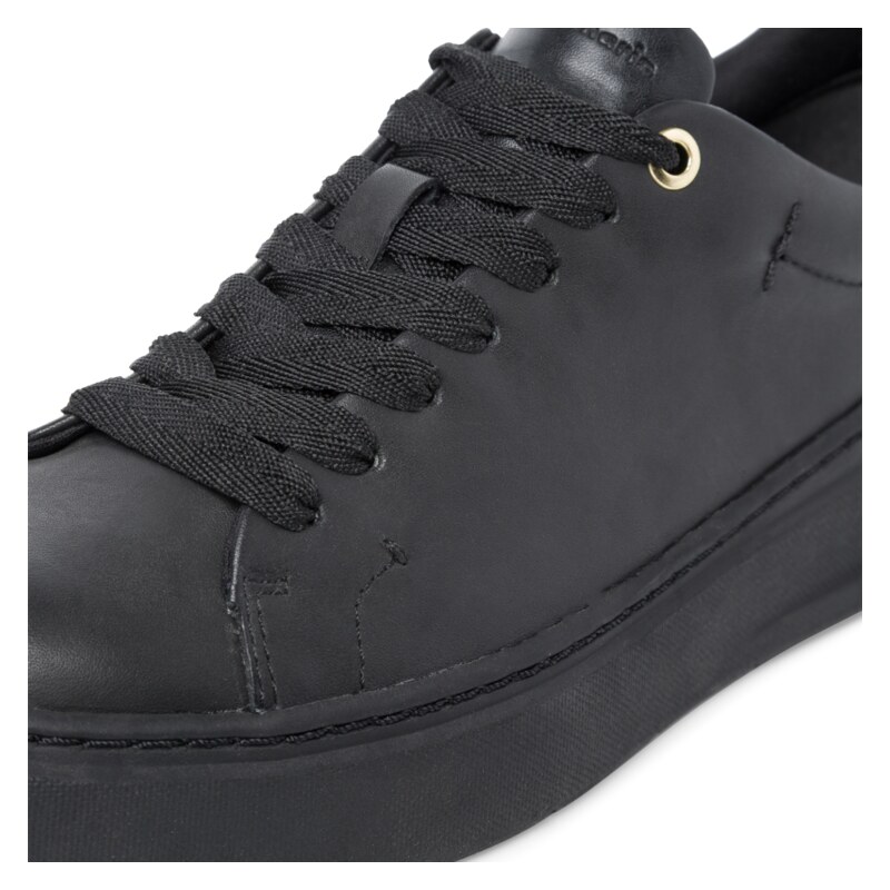 Kožené nadčasové sneakers Tamaris 1-1-23700-29 černá