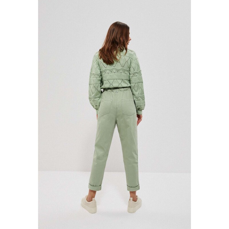 Dámské rifle Moodo Green Denim