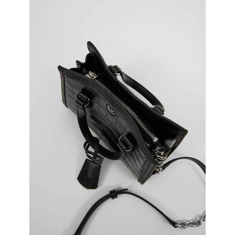 Černá dámská kožená kabelka s krokodýlím vzorem Michael Kors - Dámské