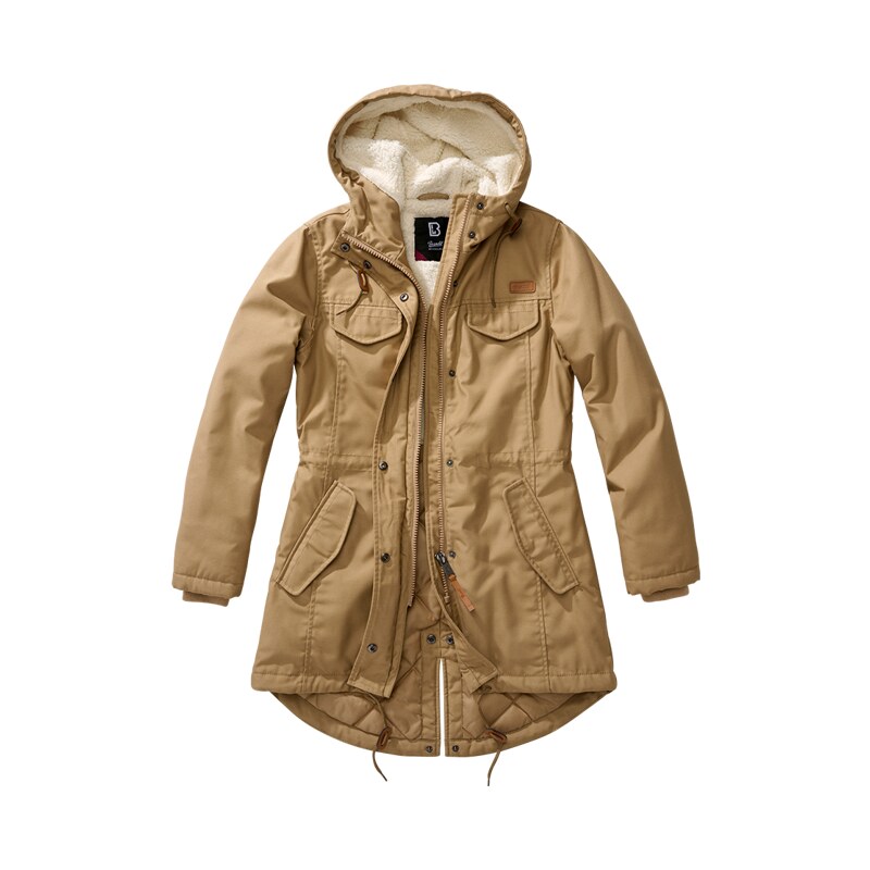 Brandit Bunda Ladies Marsh Lake Parka camel XS