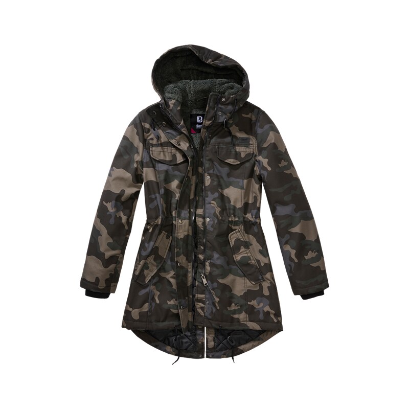 Brandit Bunda Ladies Marsh Lake Parka darkcamo XS