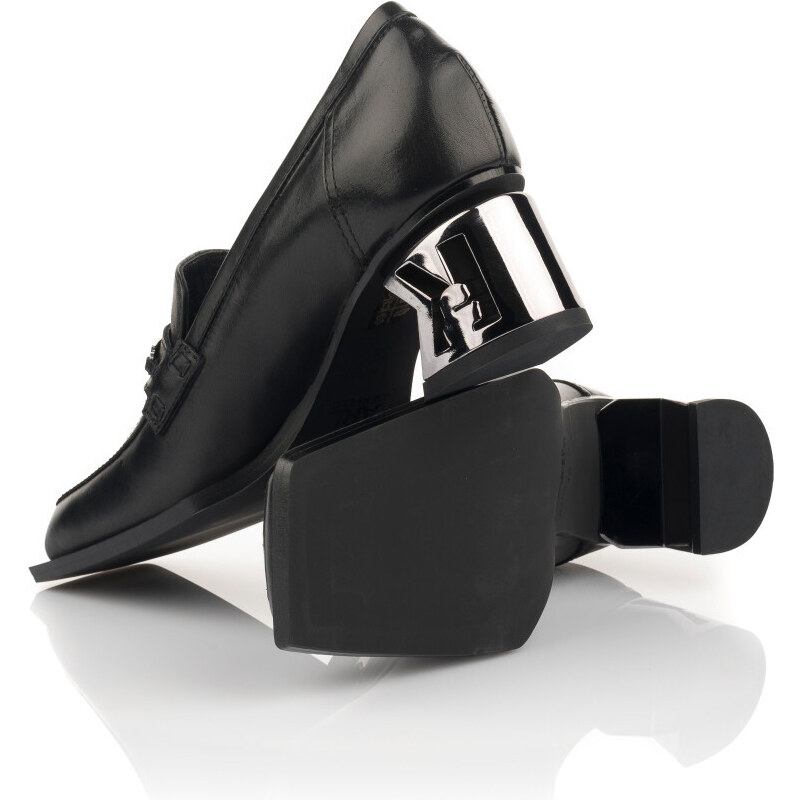 POLOBOTKY KARL LAGERFELD APRON FRONT LOAFER