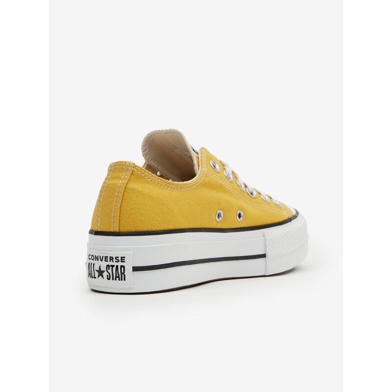 Žluté dámské tenisky na platformě Converse Chuck Taylor All Star - Dámské