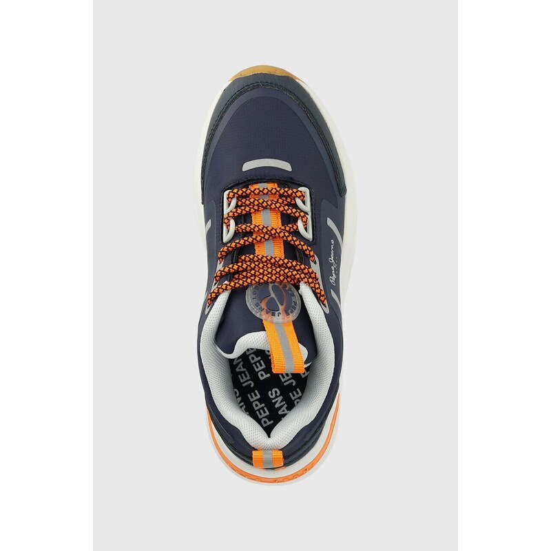 Dětské sneakers boty Pepe Jeans Arrow Boy Reflect tmavomodrá barva