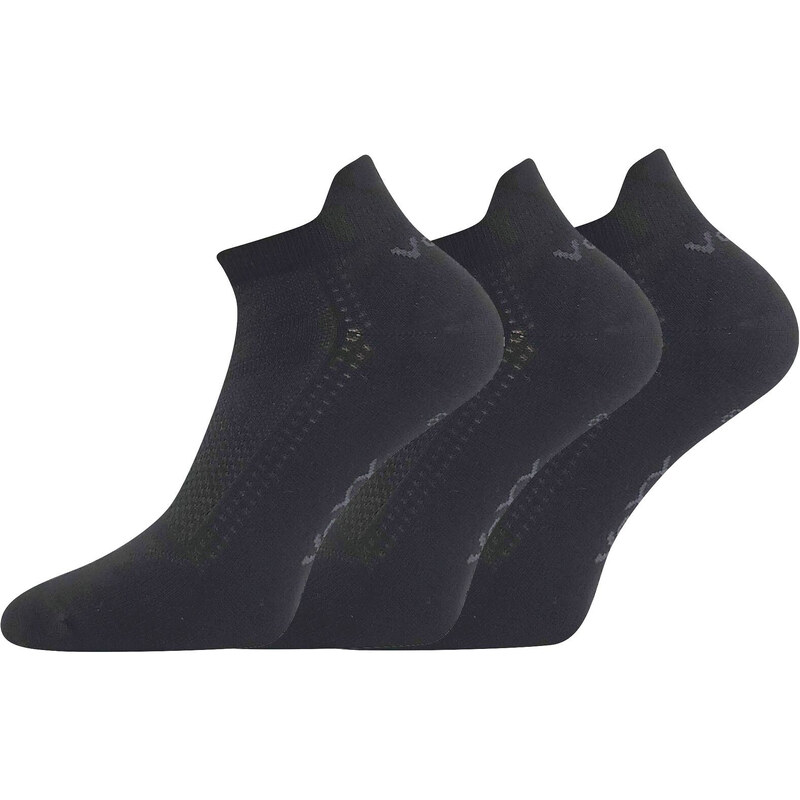 3PACK ponožky VoXX bambusové černé (Blake) 105530136
