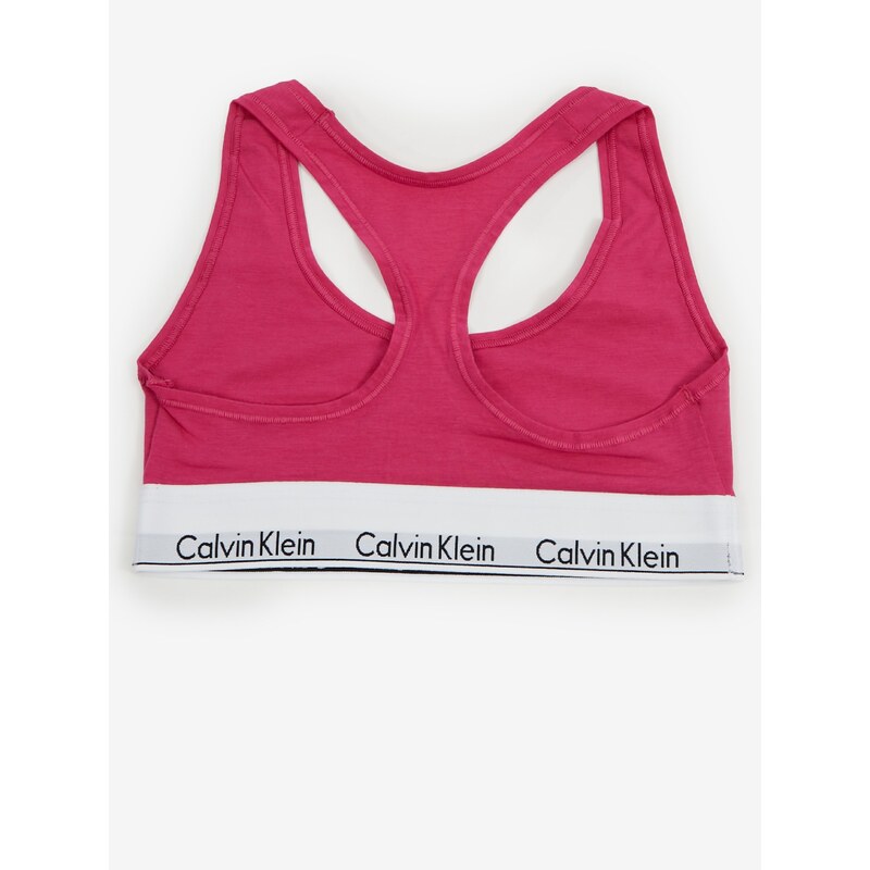 Tmavě růžová dámská podprsenka Calvin Klein Underwear - Dámské