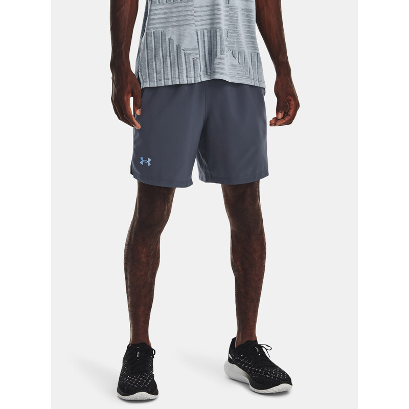 Under Armour Kraťasy UA LAUNCH 7'' 2-IN-1 SHORT-GRY - Pánské