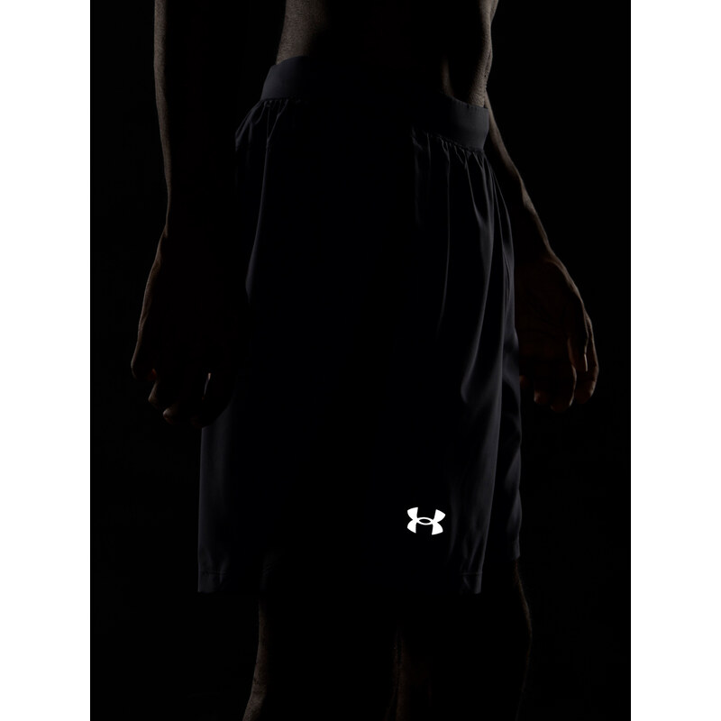 Under Armour Kraťasy UA LAUNCH 7'' 2-IN-1 SHORT-GRY - Pánské