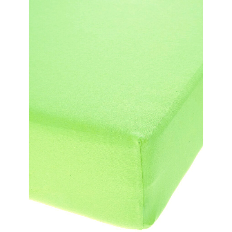 Polášek Jersey prostěradlo s elastanem světle zelené Rozměr: 60x120 cm