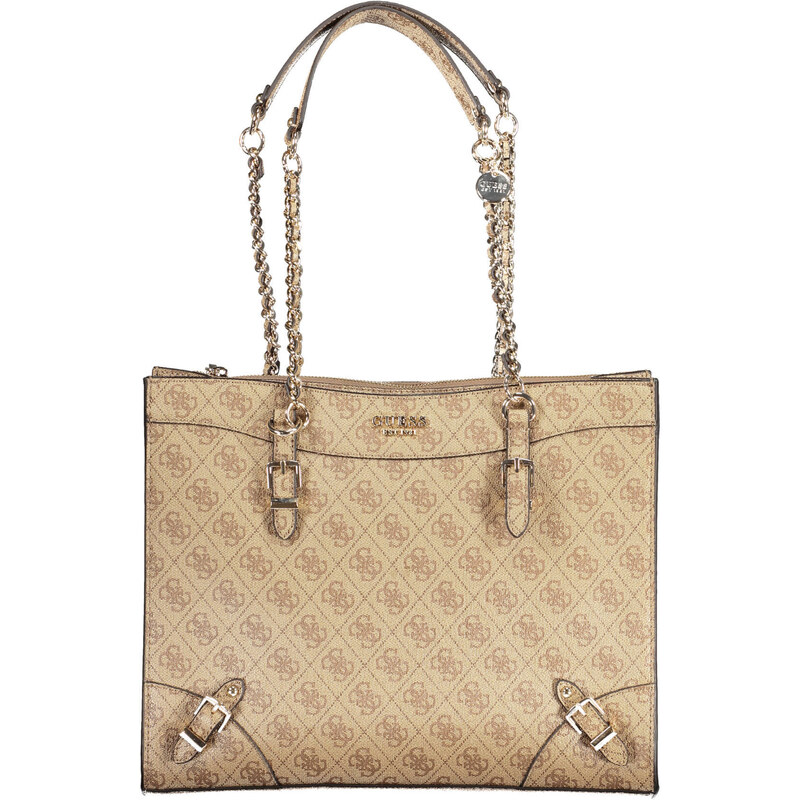 Béžová kabelka GUESS JEANS 107265300