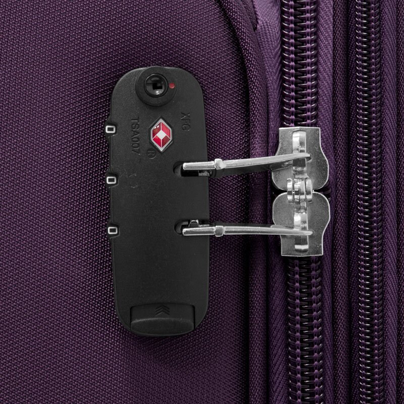 AVANCEA Sada cestovních kufrů AVANCEA GP9196 Dark purple 4W XSML