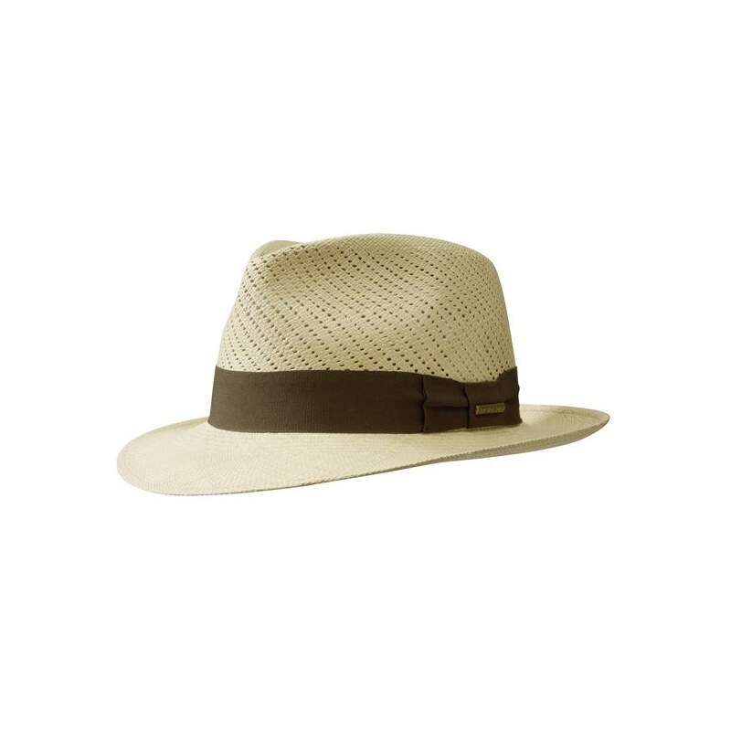 Stetson Louisville - luxusní lehký panama klobouk, béžový