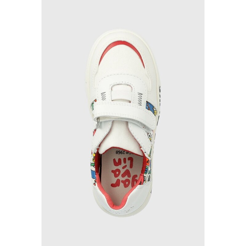 Dětské sneakers boty Garvalin bílá barva