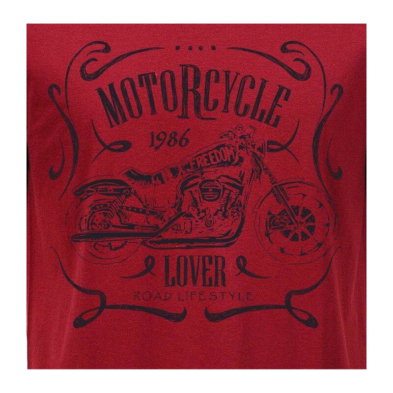 GloStory Pánské tričko Motorcycle