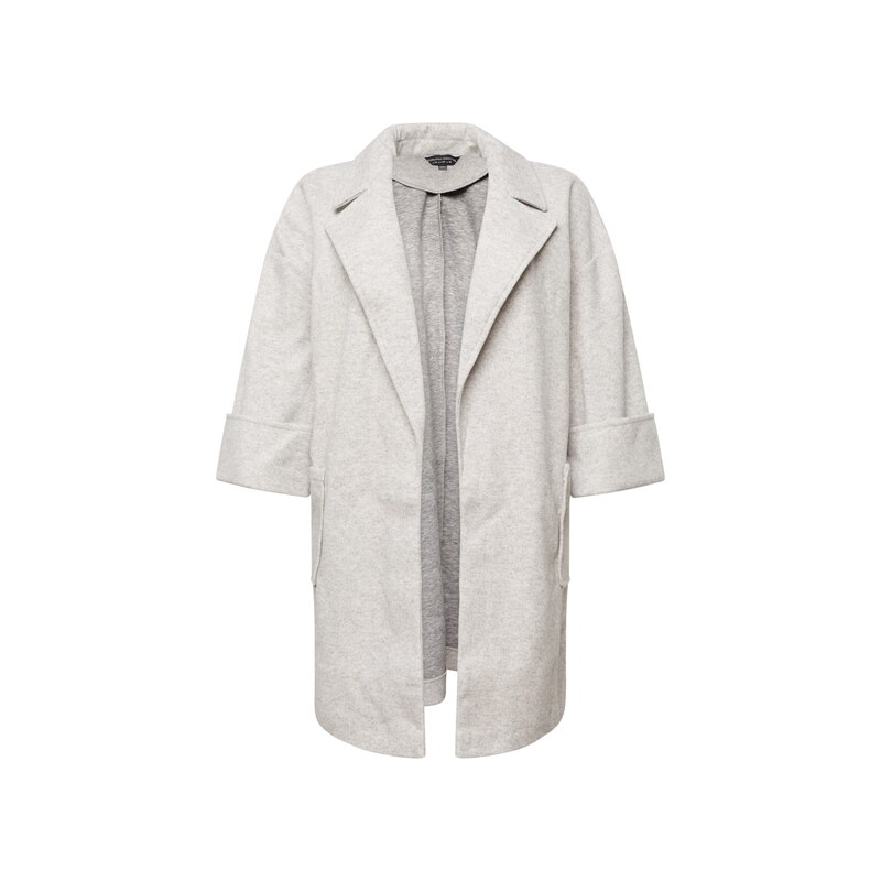 Dorothy Perkins Curve Přechodný kabát šedý melír