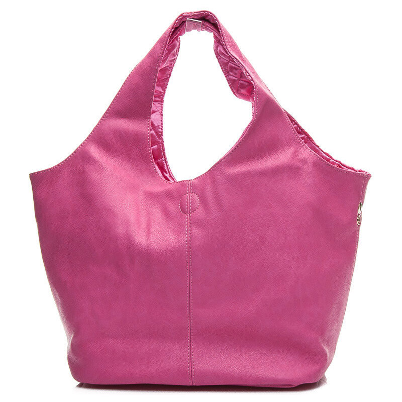 BELLE WOMEN Klasická úžasná růžová kabelka - D60006LR /T26