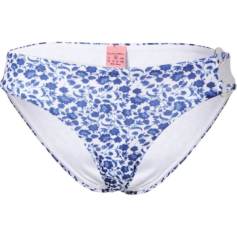 Hunkemöller Spodní díl plavek Morocco královská modrá / bílá