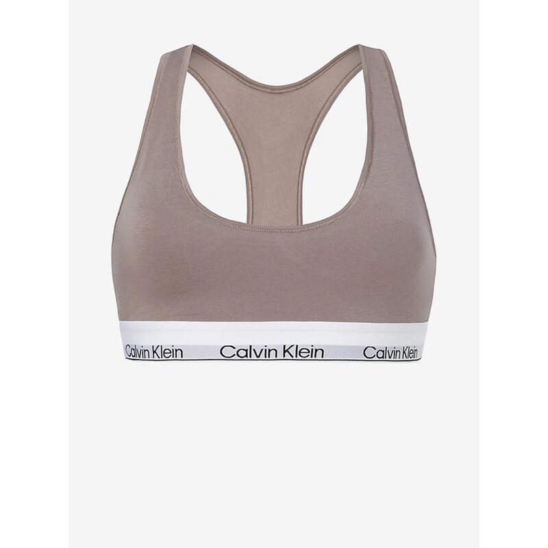 Světle hnědá dámská podprsenka Calvin Klein Underwear - Dámské