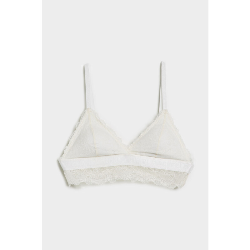 SPODNÍ PRÁDLO KARL LAGERFELD PADDED LONGLINE LACE BRA