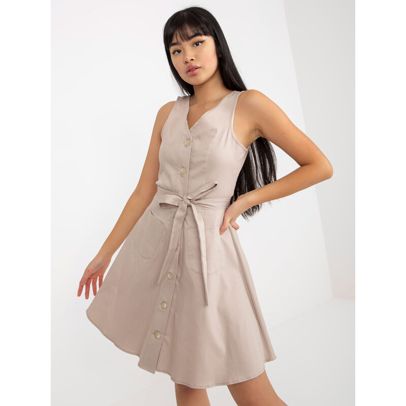 LAKERTA Dress-LK-SK-508253.44P-beige 107005452