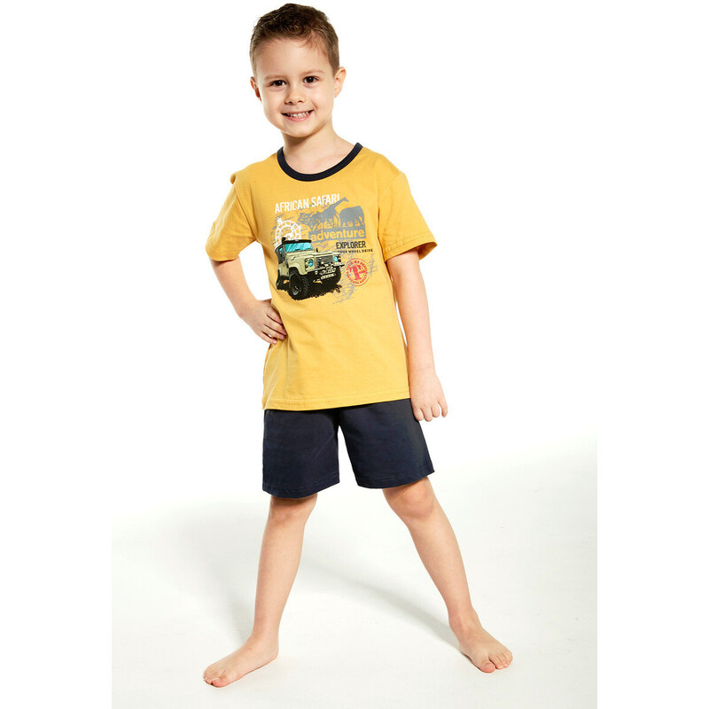 Cornette Dětské pyžamo BOY KR 219/106 SAFARI