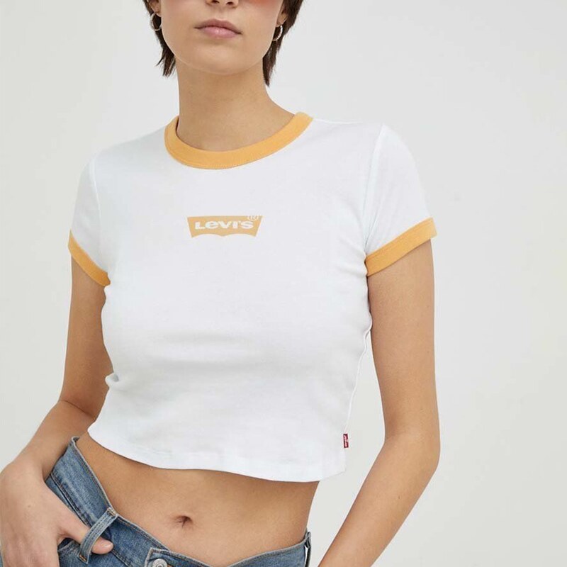 LEVI'S Graphic Ringer Mini Tee XS