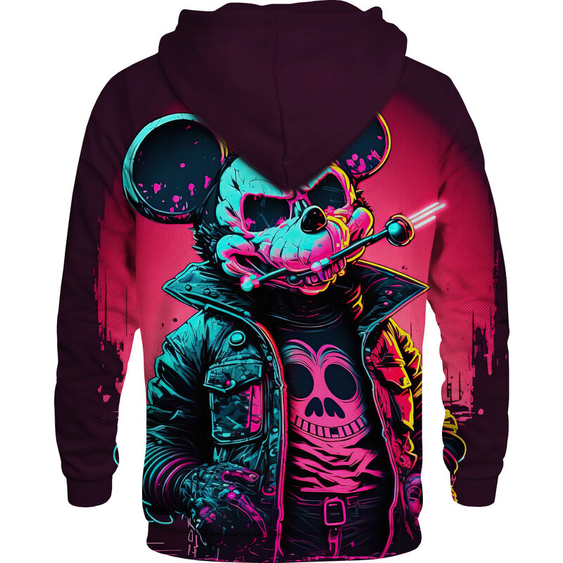 Bittersweet Paris Cyber Mouse Hoodie - XS