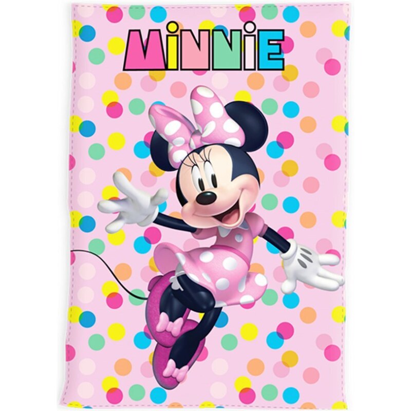 Setino Dětská flísová deka Minnie Mouse - Disney - 100 x 140 cm