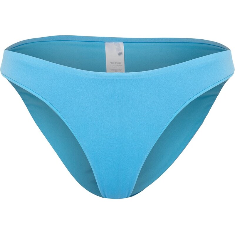 Trendyol Blue Bikiny s výstřihem V s pravidelnými nohavicemi