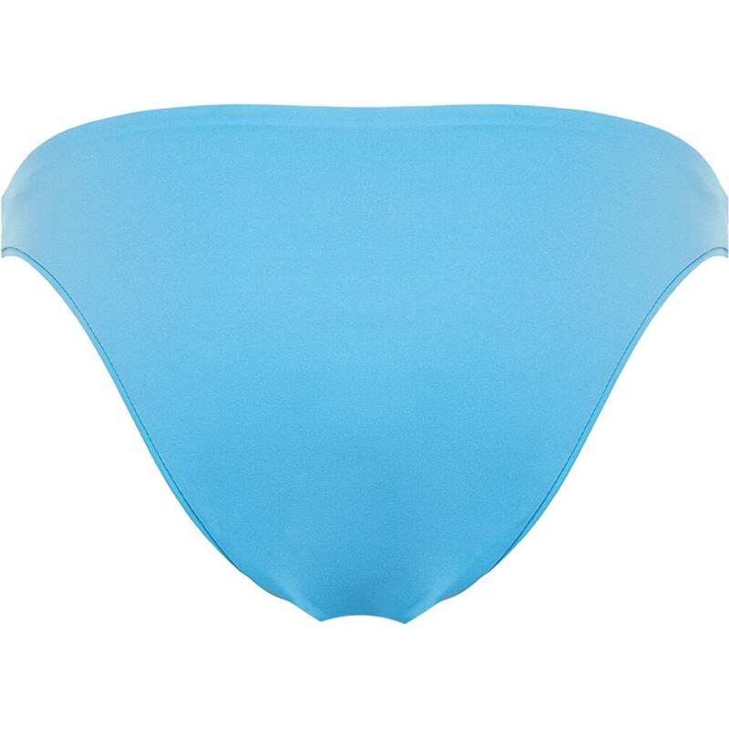 Trendyol Blue Bikiny s výstřihem V s pravidelnými nohavicemi