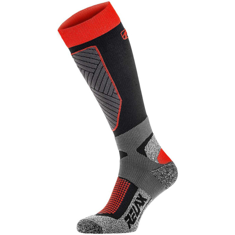Lyžařské ponožky Relax COMPRESS - červená
