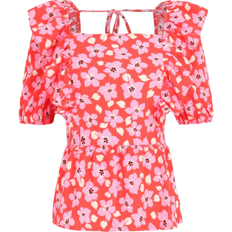 Dorothy Perkins Tall Halenka světle růžová / oranžově červená /
