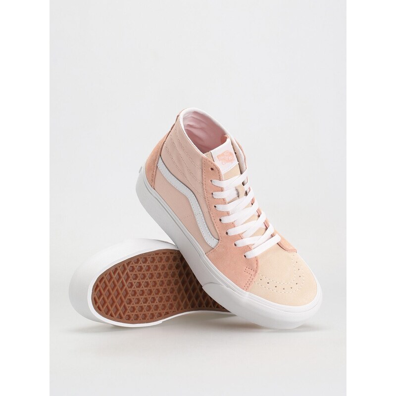 Vans Sk8 Hi Tapered Stackform (color block peach)růžová