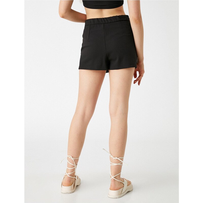 Koton Mini Skirt with Metal Accessory Detail