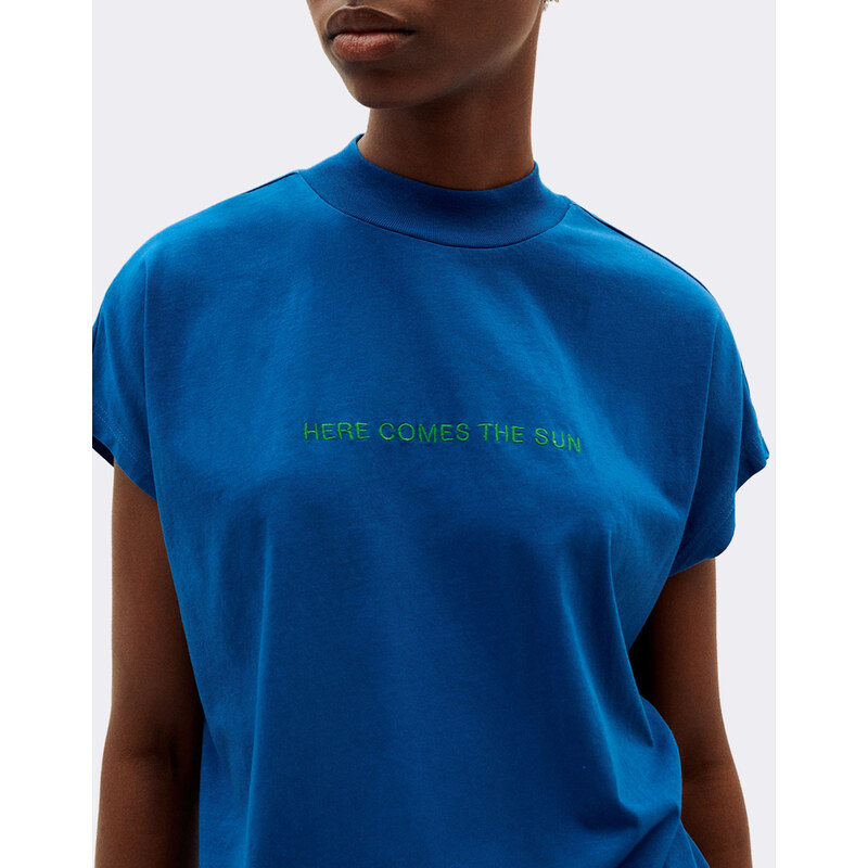 Thinking MU Heres Comes The Sun Klein T-Shirt KLEIN BLUE