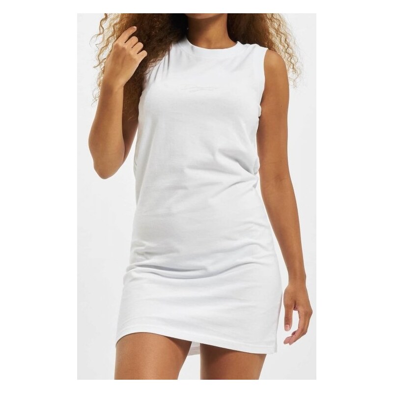 DANGEROUS DNGRS Dámské šaty Dangerous Signature Dress - white 78348386