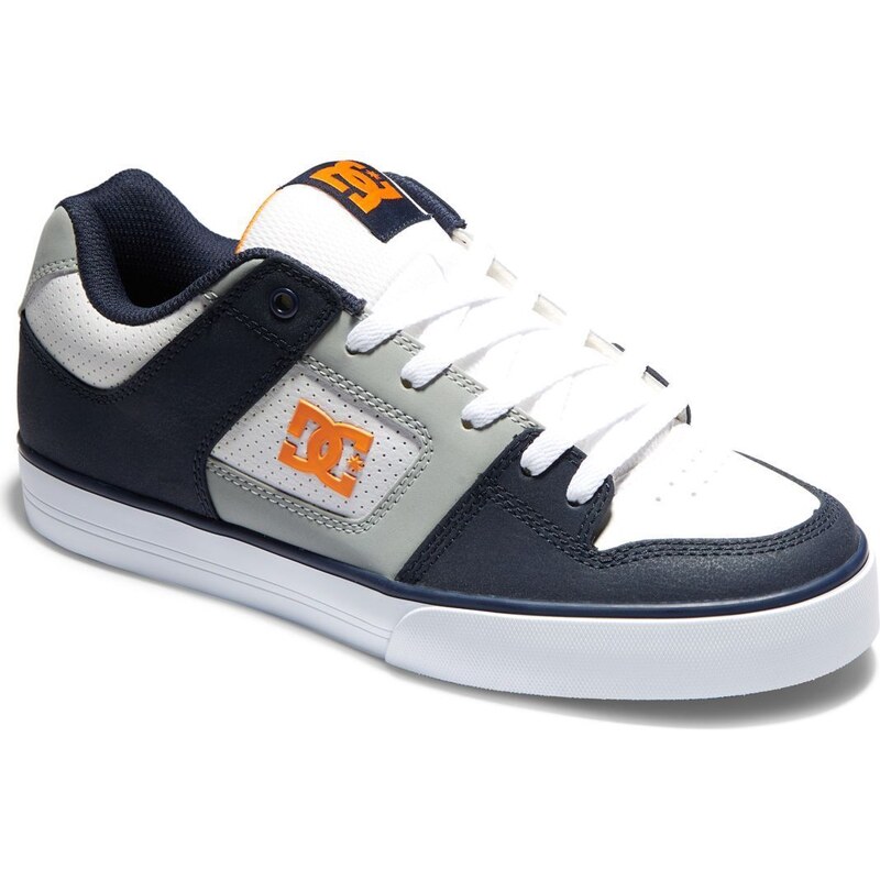 DC Shoes Boty DC Pure white/grey/blue