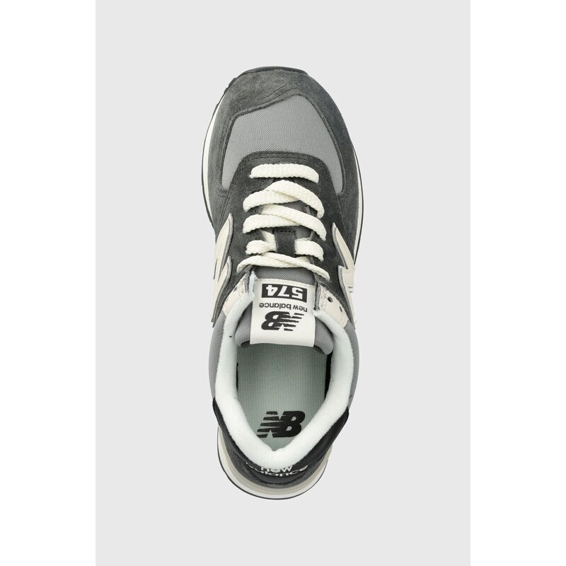 Sneakers boty New Balance WL574PA černá barva, WL574PA-4PA