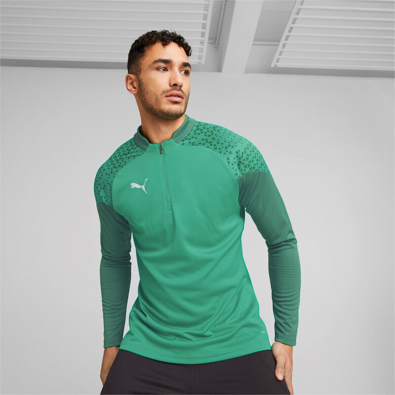 Triko s dlouhým rukávem Puma teamCUP Training 1/4 Zip Top 657982-005