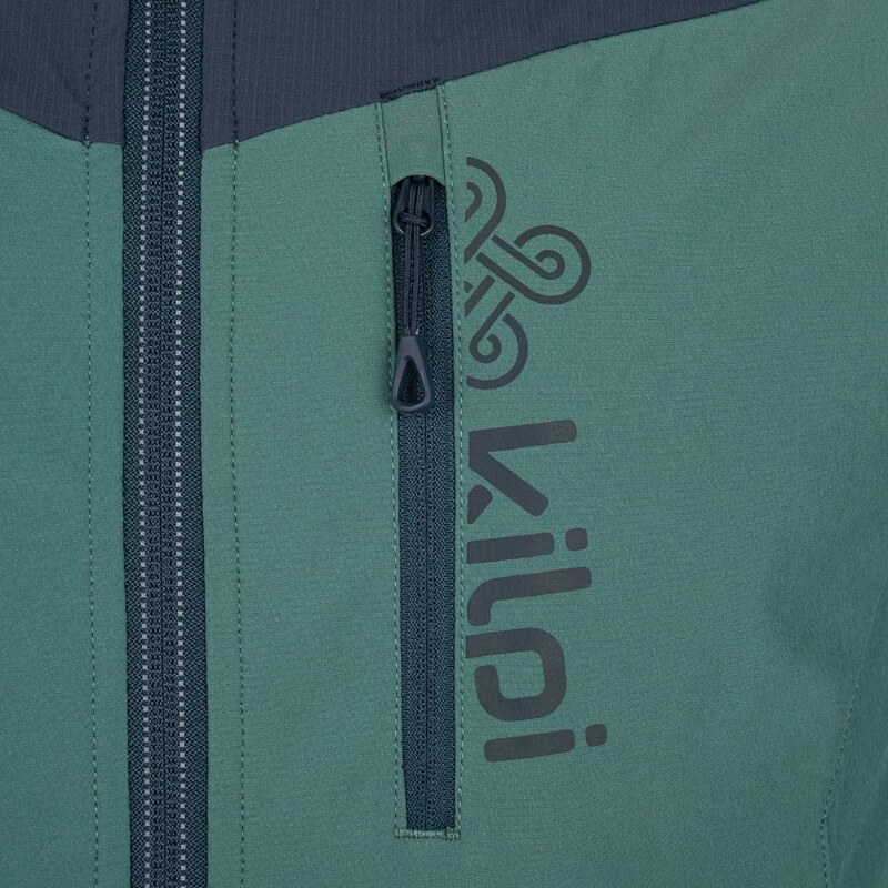 Pánská softshellová běžecká bunda Kilpi BALANS-M zelená