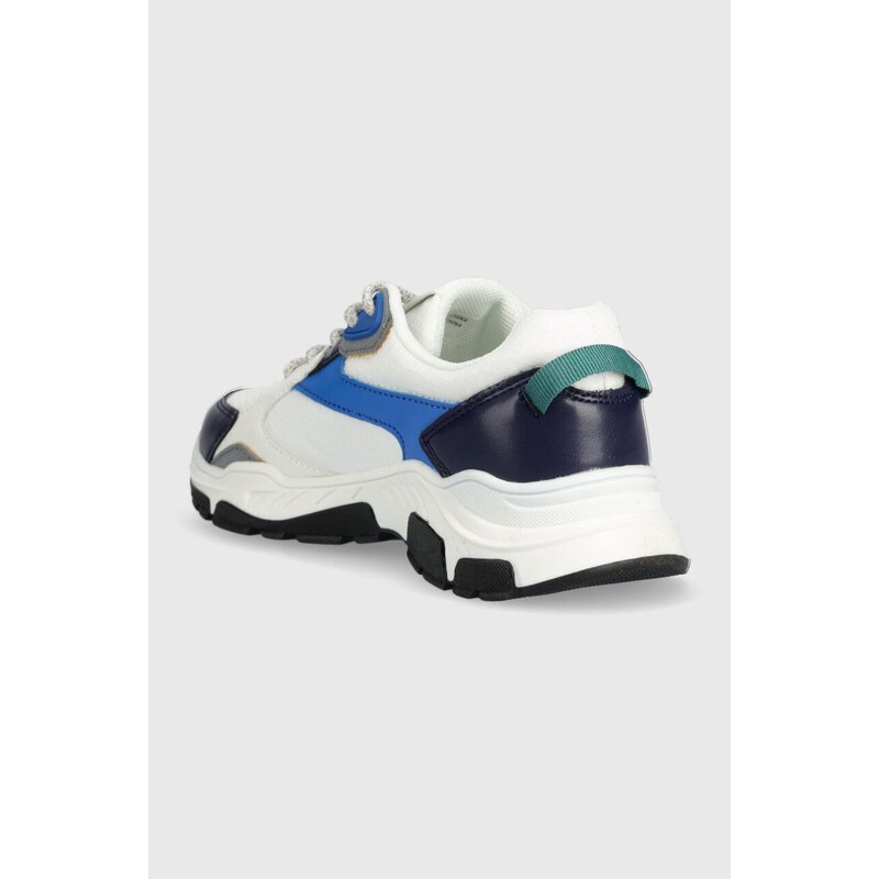 Dětské sneakers boty United Colors of Benetton tmavomodrá barva